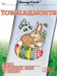 (image for) Towels Of The Month - April Butterfly, Bees, & Bunny